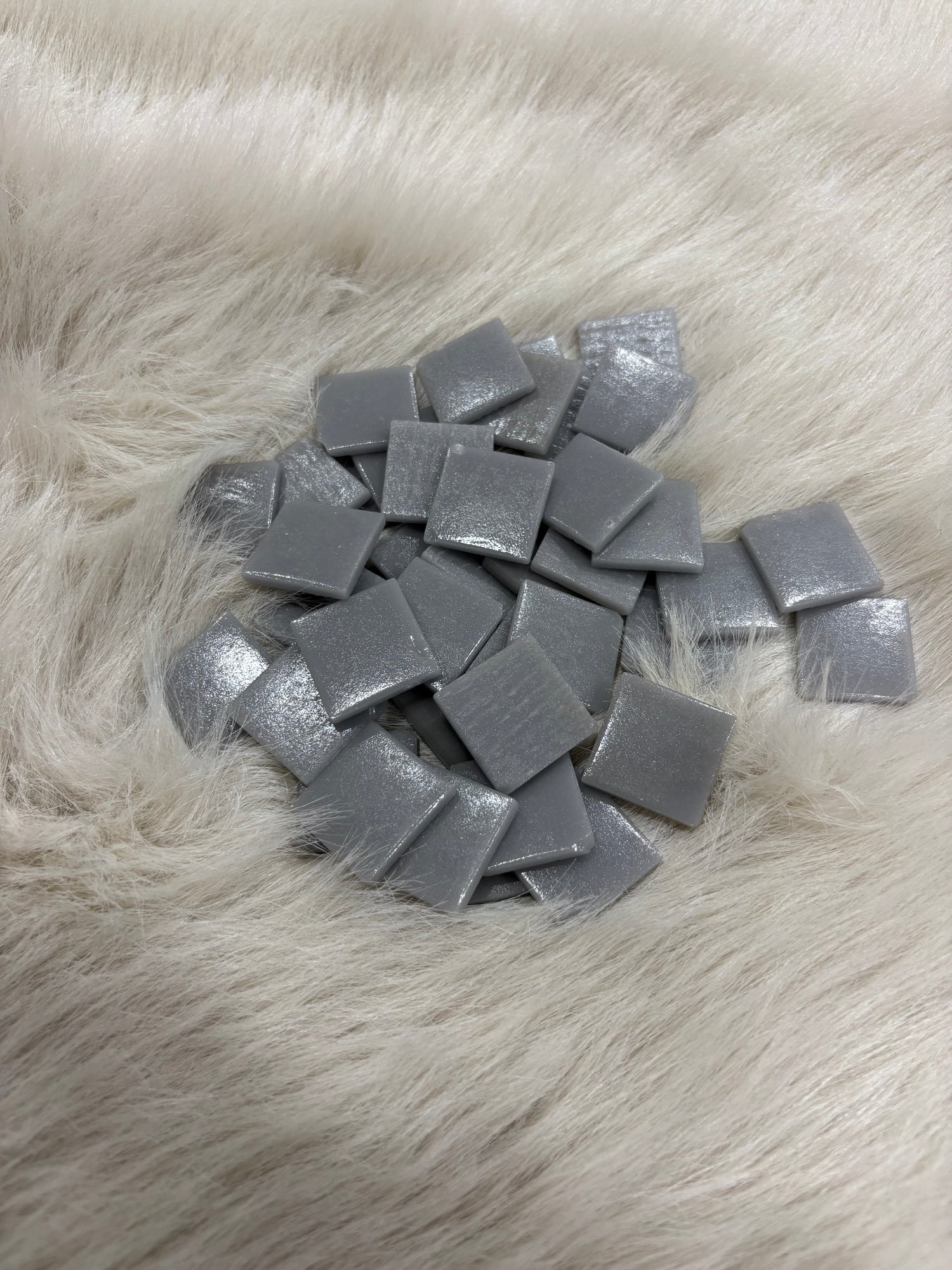 MT-06 Mat Gri Sanatsal Mozaik 25x25mm