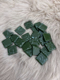 Sanatsal Dokulu Mozaik DC-06 25x25mm Yeşil