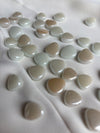 BD-19 Luster Soft Beige Artistic Droplet Mosaic