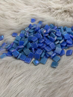 MX-07 Lüsterium Mavi Mix Tonlar Sanatsal Mozaik 12x12mm