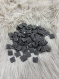 KM-03 Koyu Gri Sanatsal Mozaik 15x15mm