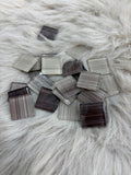 Sanatsal Kristal Mozaik KS-16 23x23mm Çizgili Bej Mix