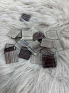 Sanatsal Kristal Mozaik KS-16 23x23mm Çizgili Bej Mix