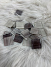 Sanatsal Kristal Mozaik KS-16 23x23mm Çizgili Bej Mix