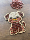 Children's Mosaic Set with Dog Figure