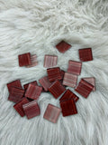 Sanatsal Kristal Mozaik KS-57 23x23mm Mercan Çizgi