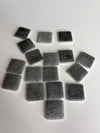 BM-32 Metallic Gray Artistic Mosaic 25x25