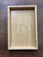 30x40cm Dikdörtgen Ahşap Mozaik Çalışma Tepsisi
