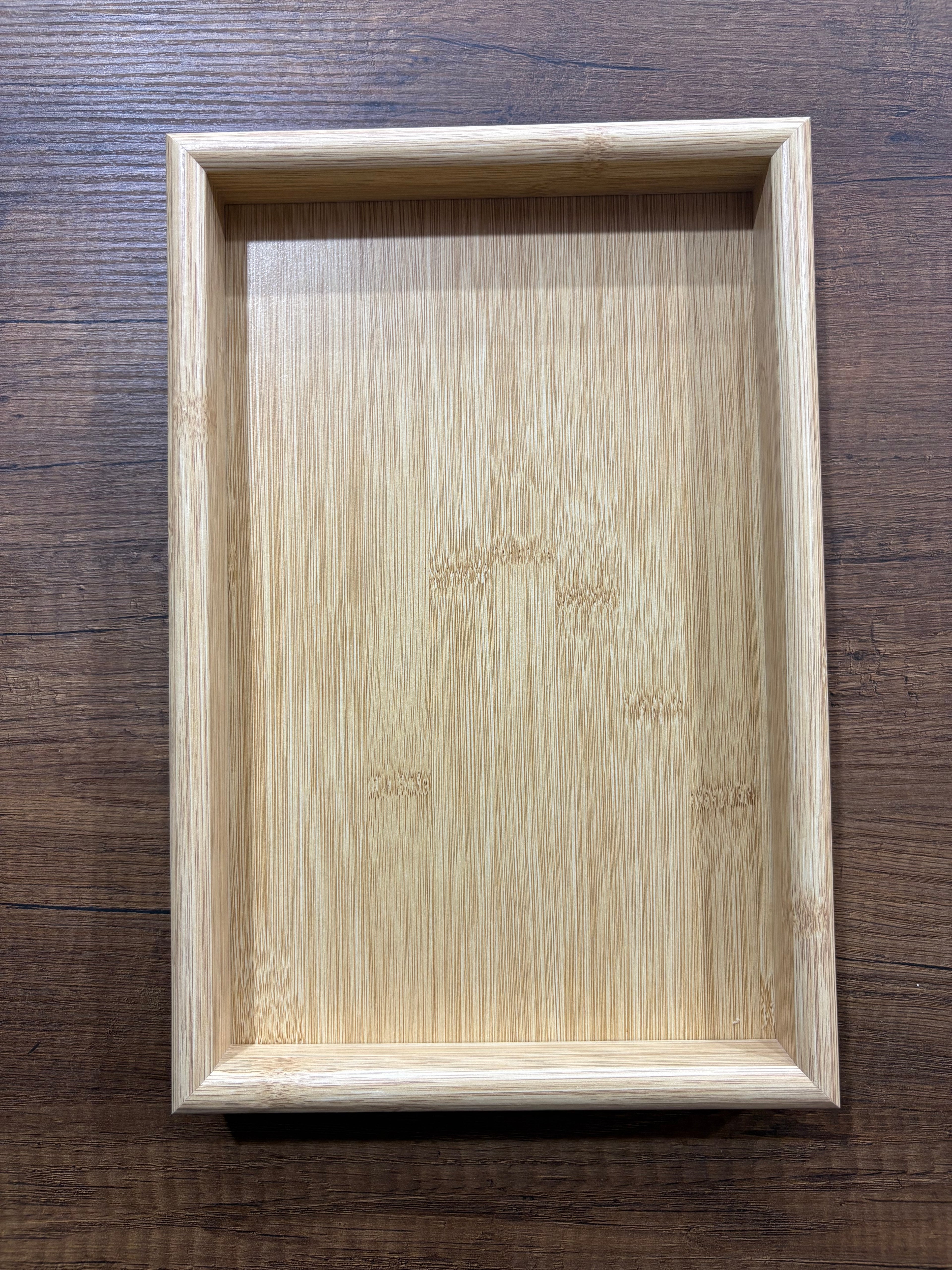 30x40cm Dikdörtgen Ahşap Mozaik Çalışma Tepsisi