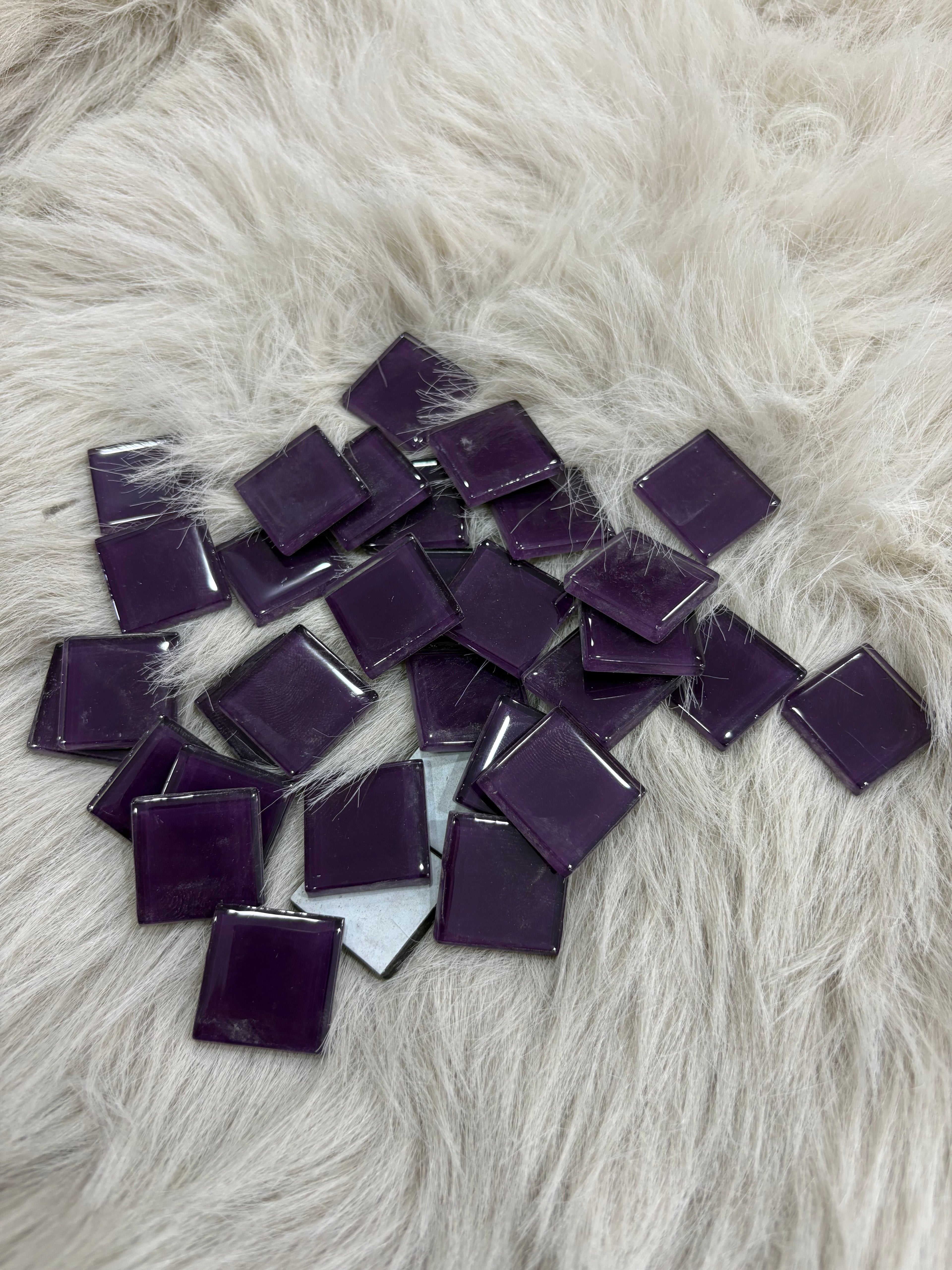 Sanatsal Kristal Mozaik KS-39 23x23mm Mor