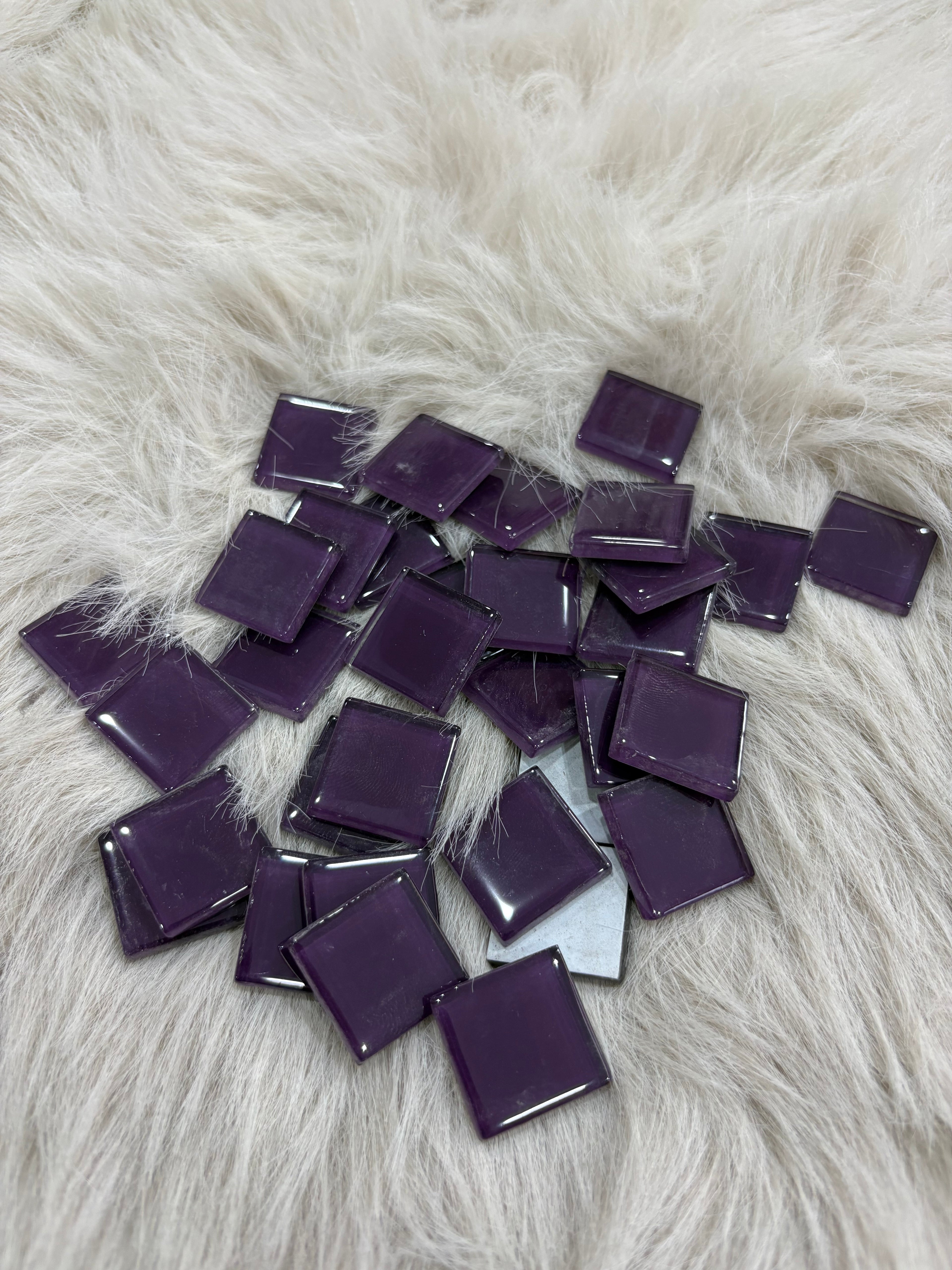 Sanatsal Kristal Mozaik KS-39 23x23mm Mor