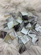 Sanatsal Kristal Mozaik KS-48 23x23mm Art Bej
