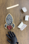 Children's Rocket Figure Mosaic Set