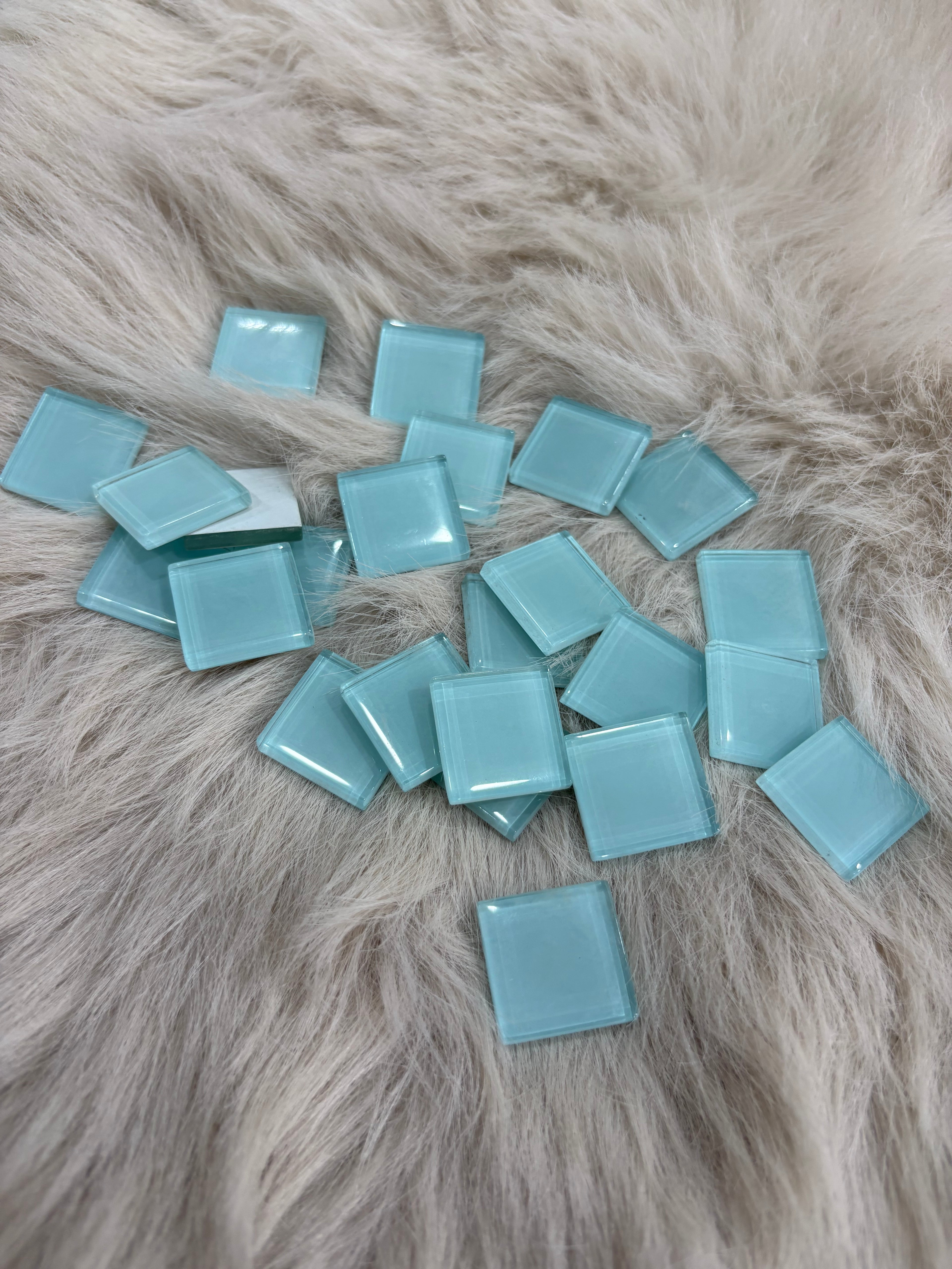 Sanatsal Kristal Mozaik KS-14 23x23mm Ölüdeniz Mavi