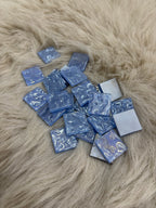 Sanatsal Kristal Mozaik KS-02 23x23mm Premium Dalgalı Mavi