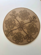 40x40cm Yuvarlak Şablon Hazır Yetişkin Set (Orta Seviye)