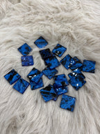 Sanatsal Kristal Mozaik KS-29 23x23mm Metalik Mavi