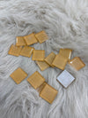 Sanatsal Kristal Mozaik KS-10 23x23mm Açık Hardal