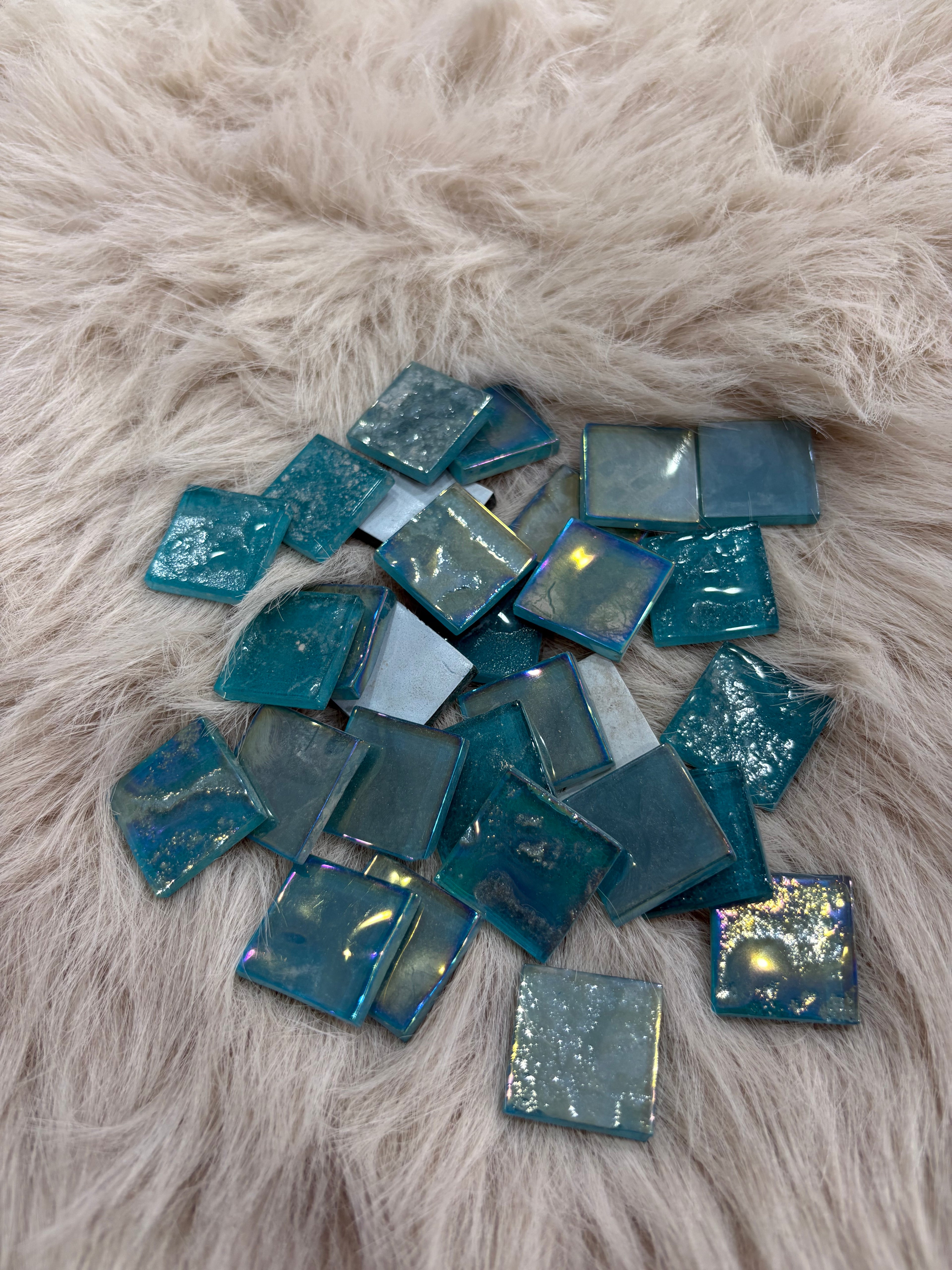 Sanatsal Kristal Mozaik KS-20 23x23mm Arte Turkuaz