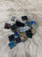 Sanatsal Kristal Mozaik KS-50 23x23mm Metalik Dalga