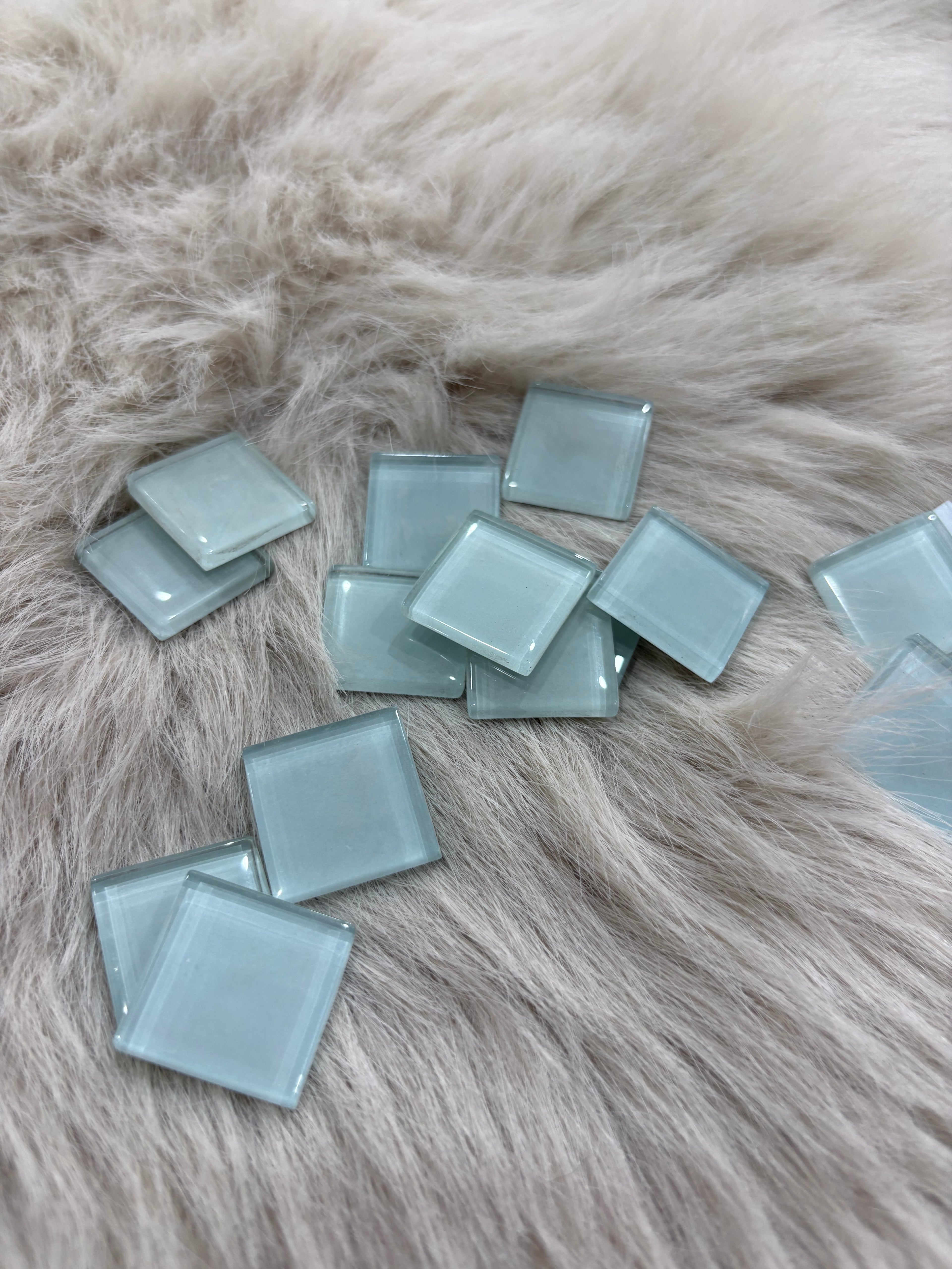 Sanatsal Kristal Mozaik KS-30 23x23mm Bebe Mavi