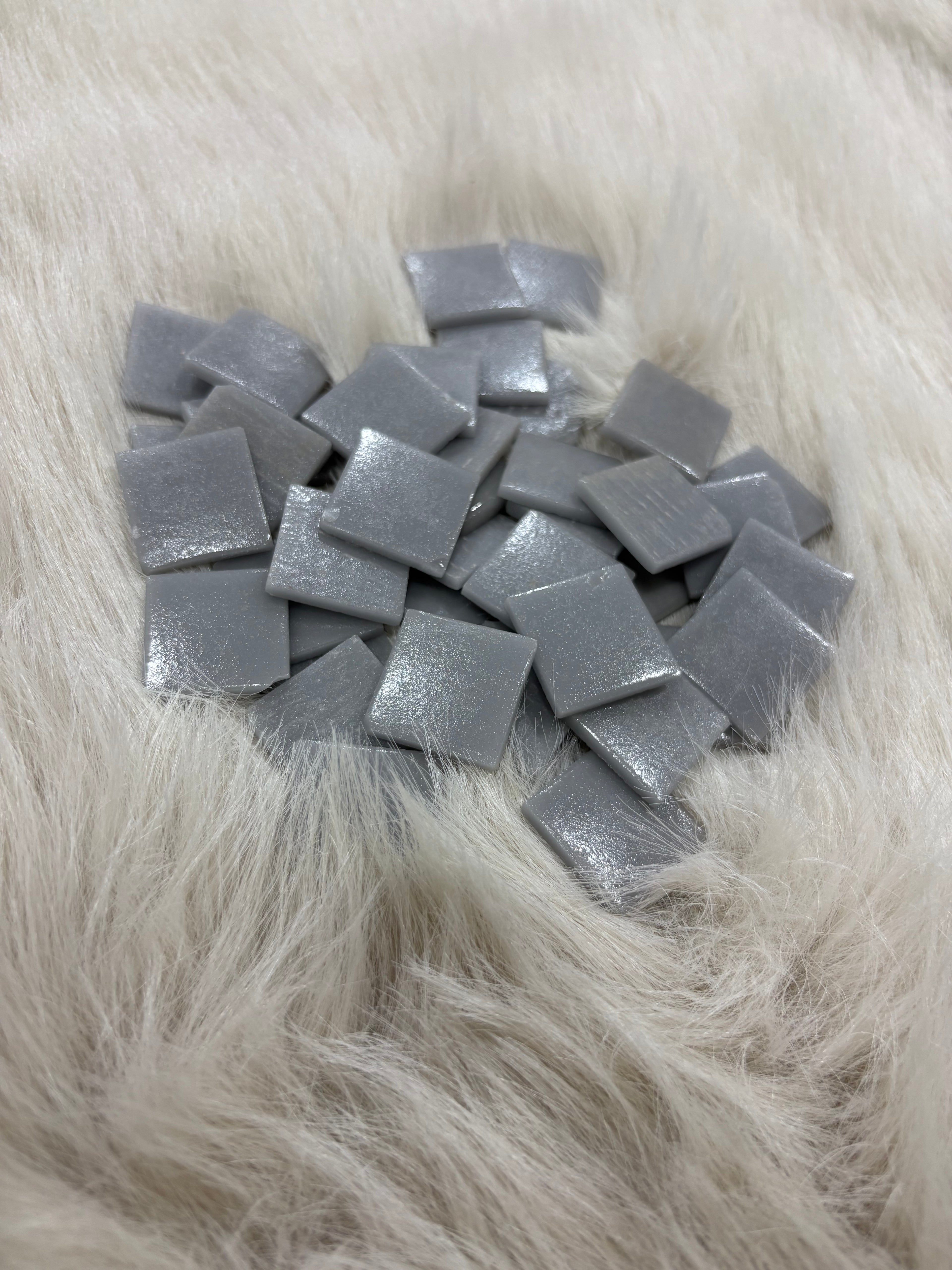 MT-06 Matt Grey Artistic Mosaic 25x25mm