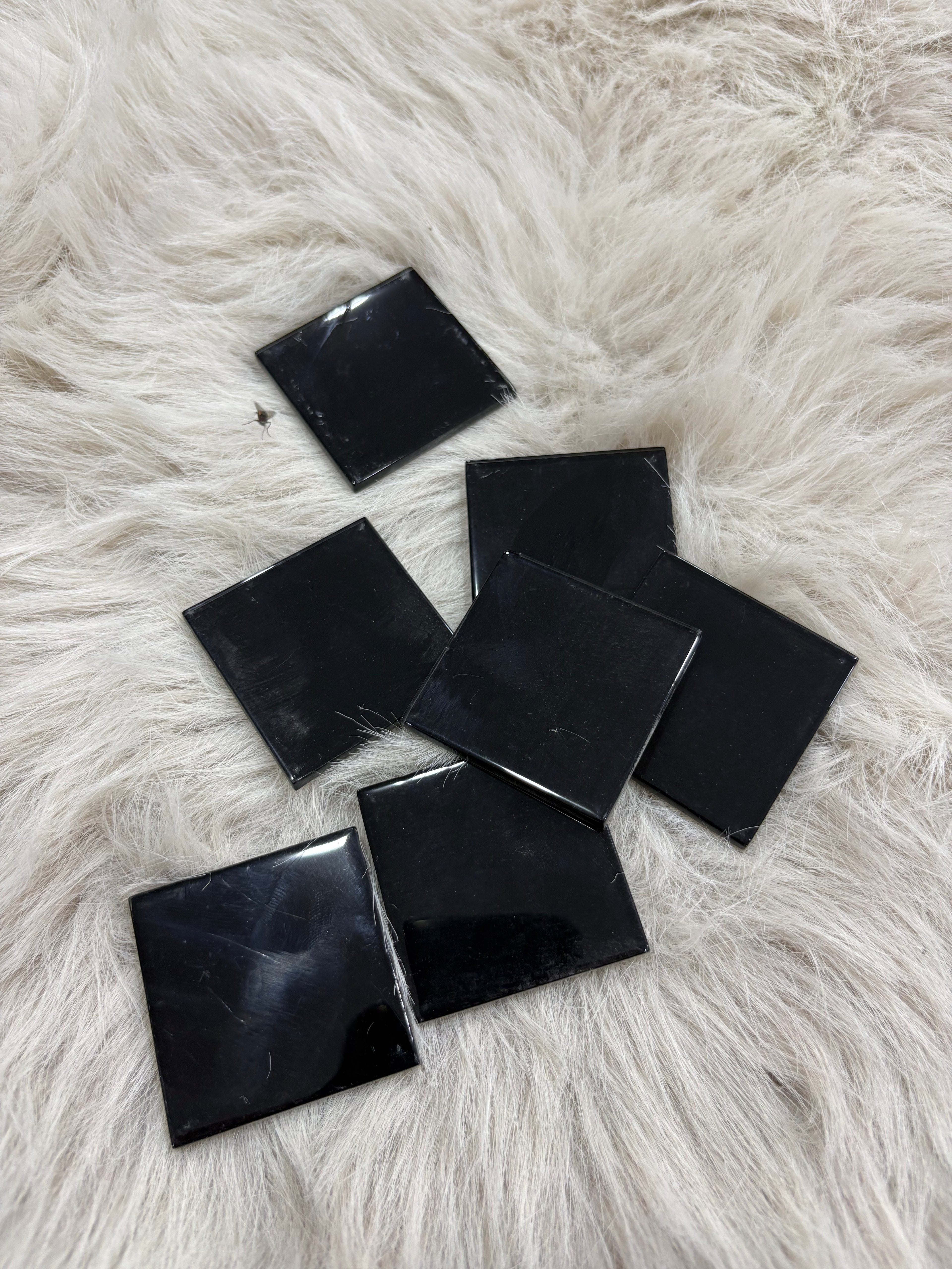 Sanatsal Kristal Mozaik SM-04 38x38mm Siyah