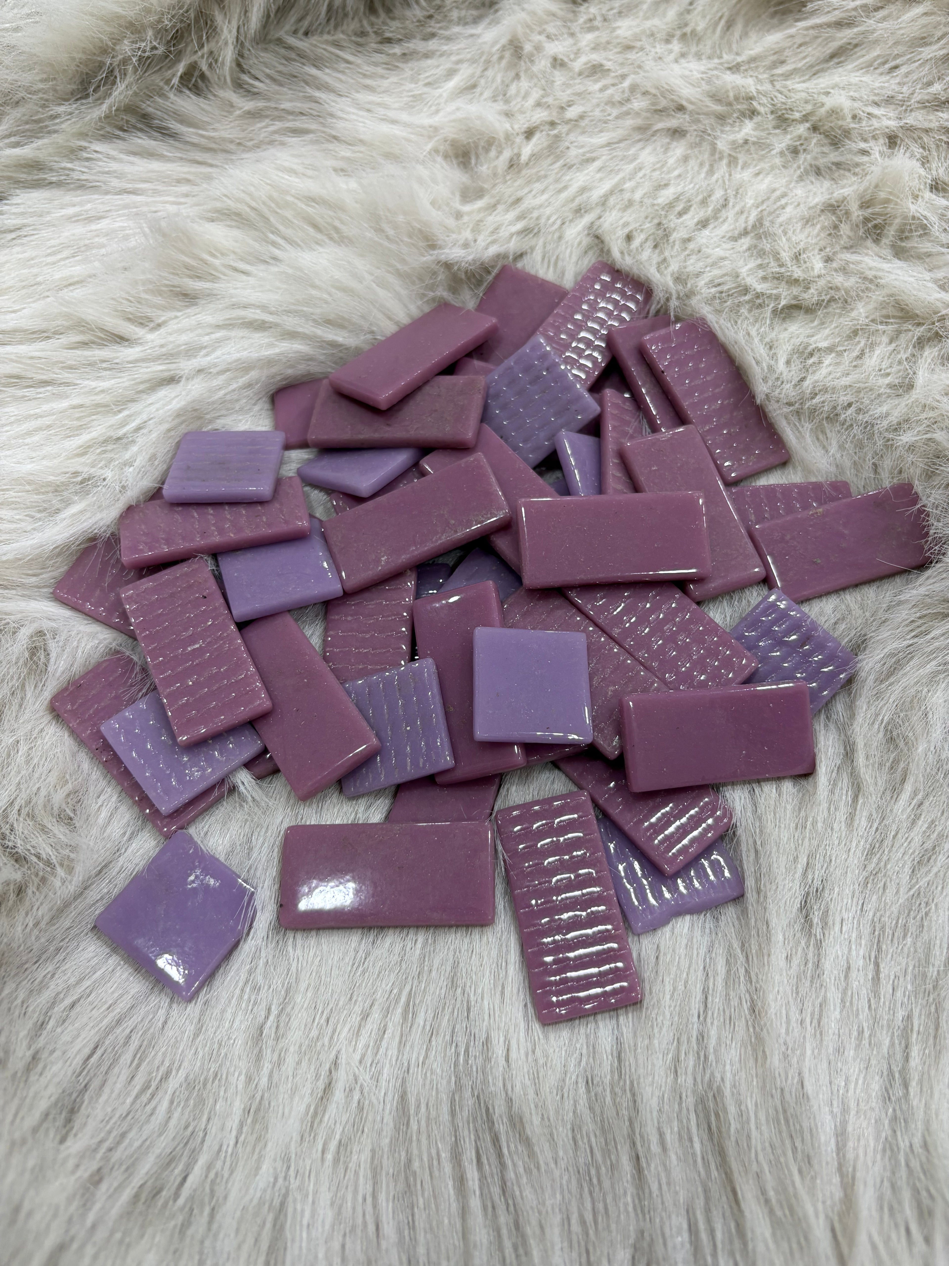 MX-09 Karışık Mix Ebatlar Mor Tonlar Sanatsal Mozaik