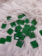 Sanatsal Kristal Mozaik KS-43 23x23mm Yeşil