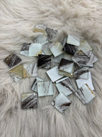 Sanatsal Kristal Mozaik KS-48 23x23mm Art Bej