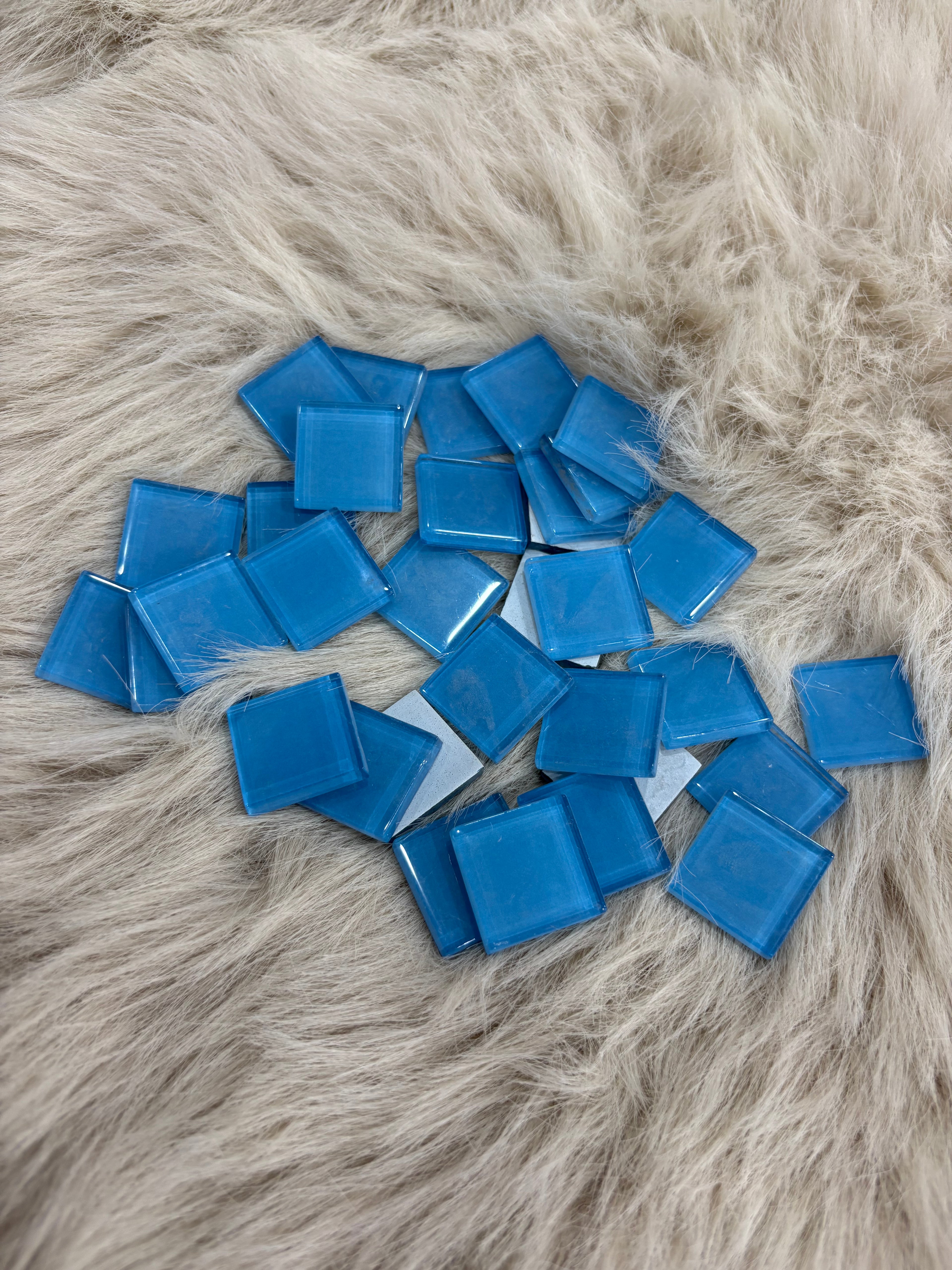 Sanatsal Kristal Mozaik KS-26 23x23mm Koyu Gökyüzü