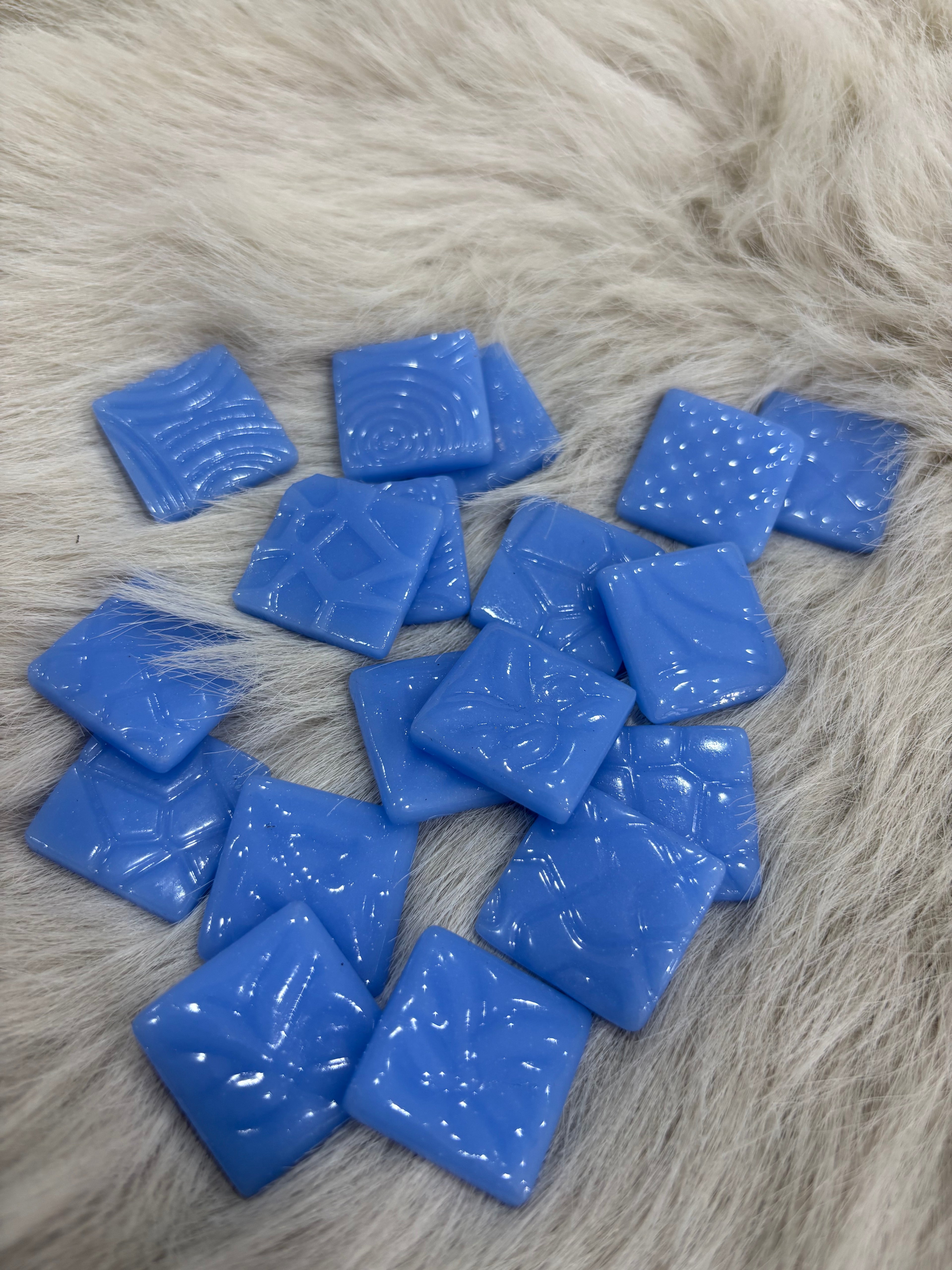 Sanatsal Dokulu Mozaik DC-04 25x25mm Ege Mavi