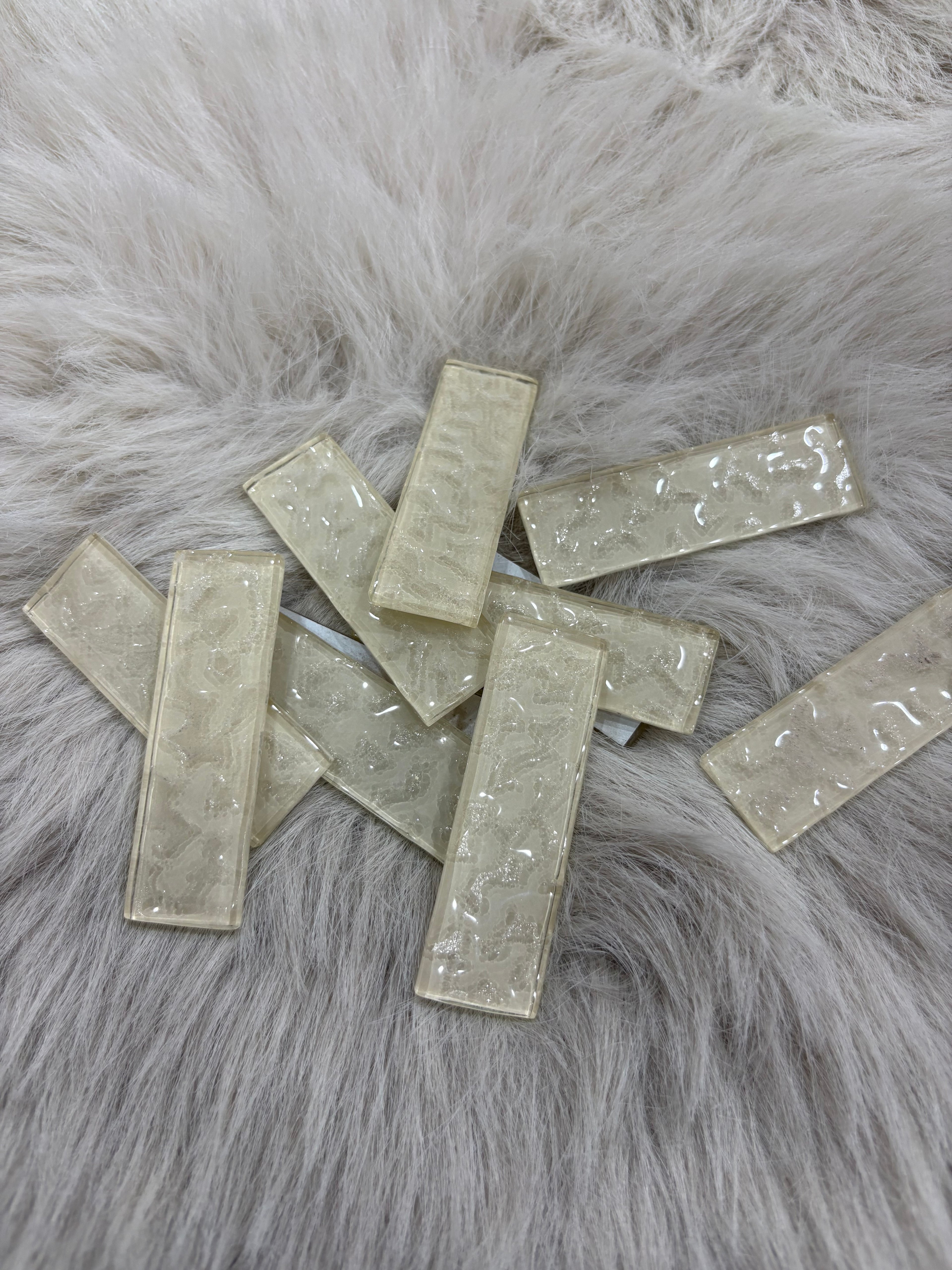 Sanatsal Kristal Mozaik SM-06 Dalgalı Bej