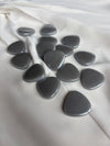 BD-01 Luster Grey Artistic Teardrop Mosaic