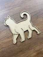Kedi Temalı Mozaik Baz