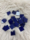 Sanatsal Kristal Mozaik KS-13 23x23mm Koyu Lacivert