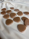 BD-06 Luster Milky Brown Artistic Drop Mosaic