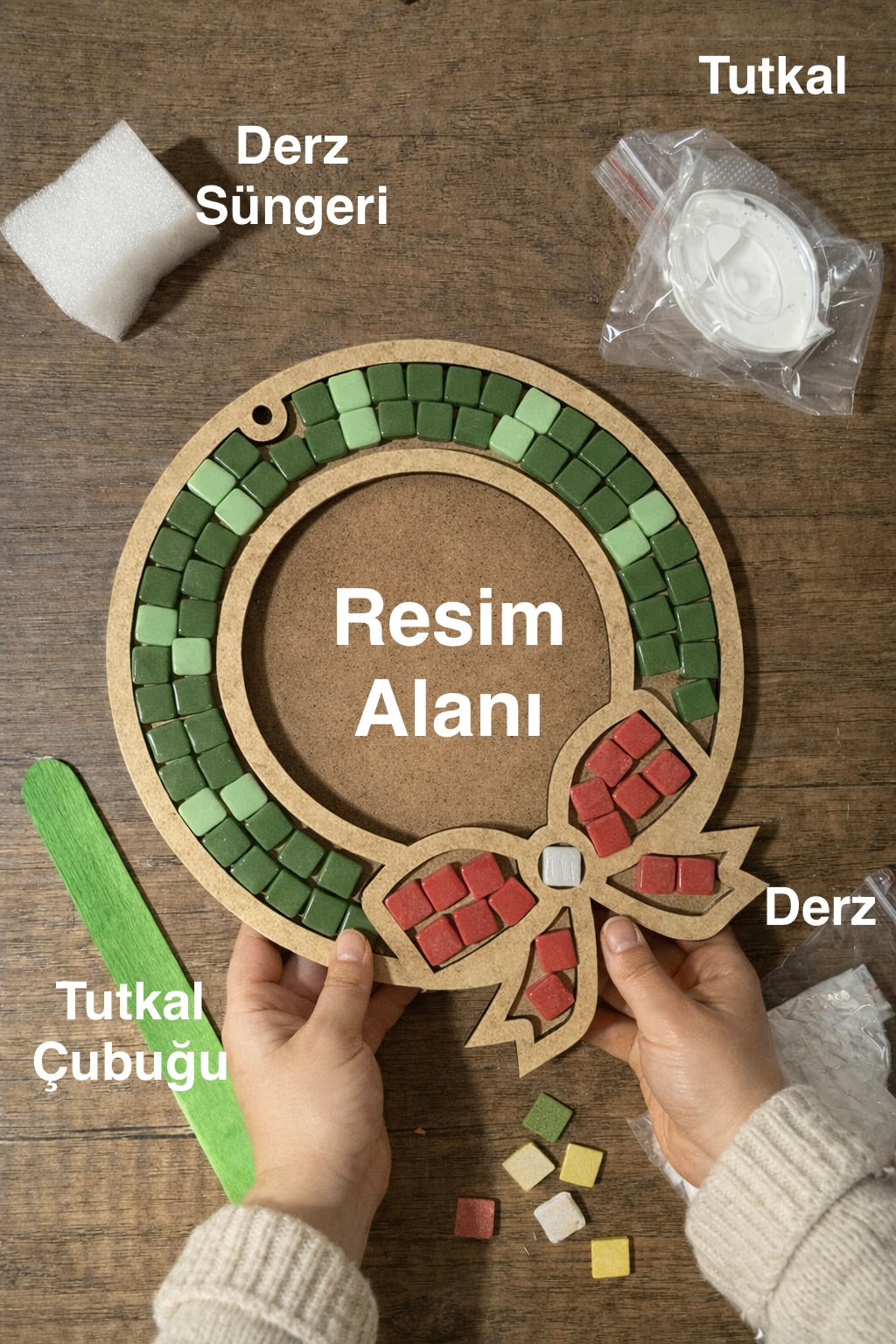 Anneler Günü Özel Çocuk Mozaik Seti