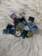Sanatsal Kristal Mozaik KS-50 23x23mm Metalik Dalga