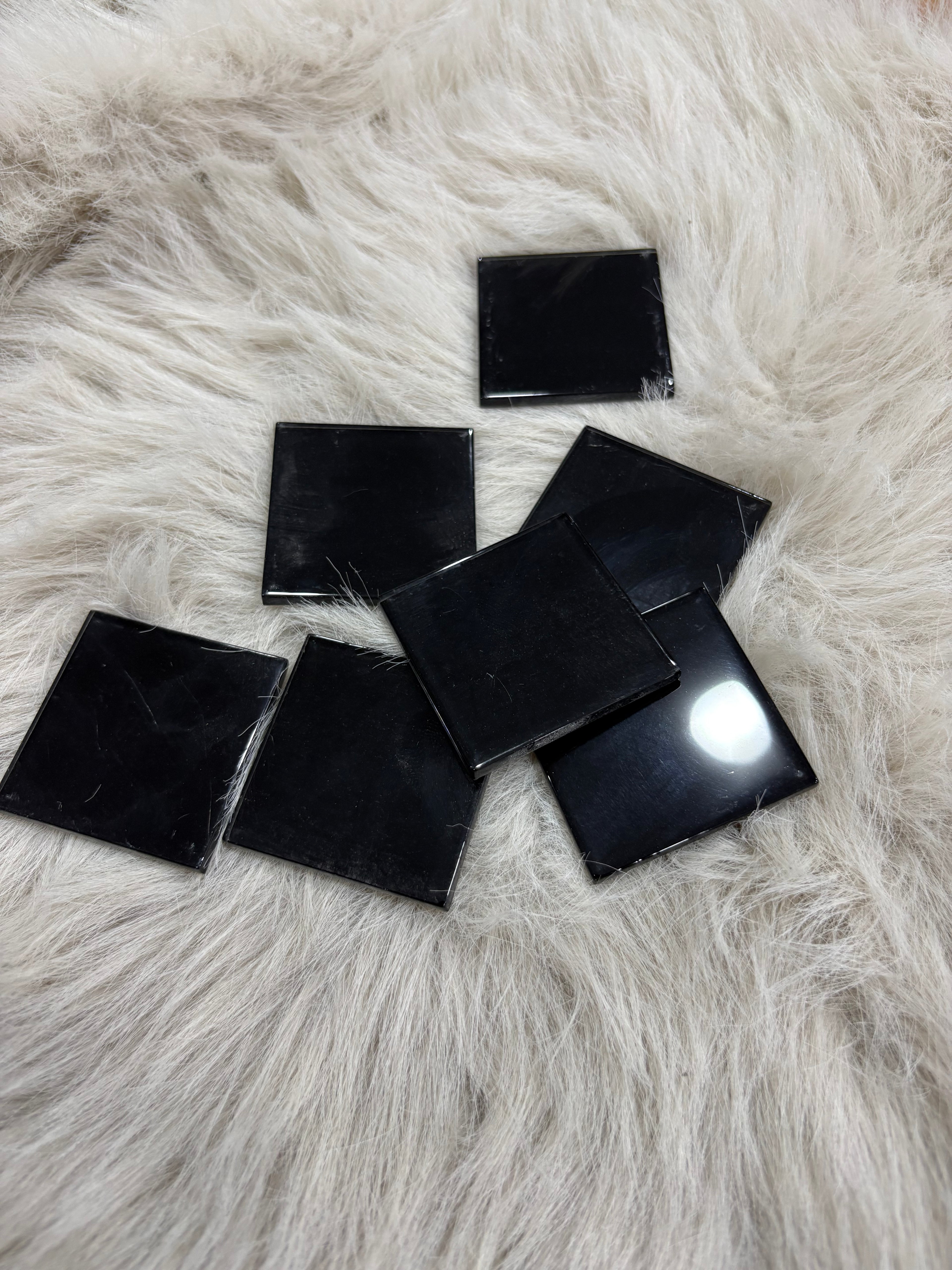 Sanatsal Kristal Mozaik SM-04 38x38mm Siyah