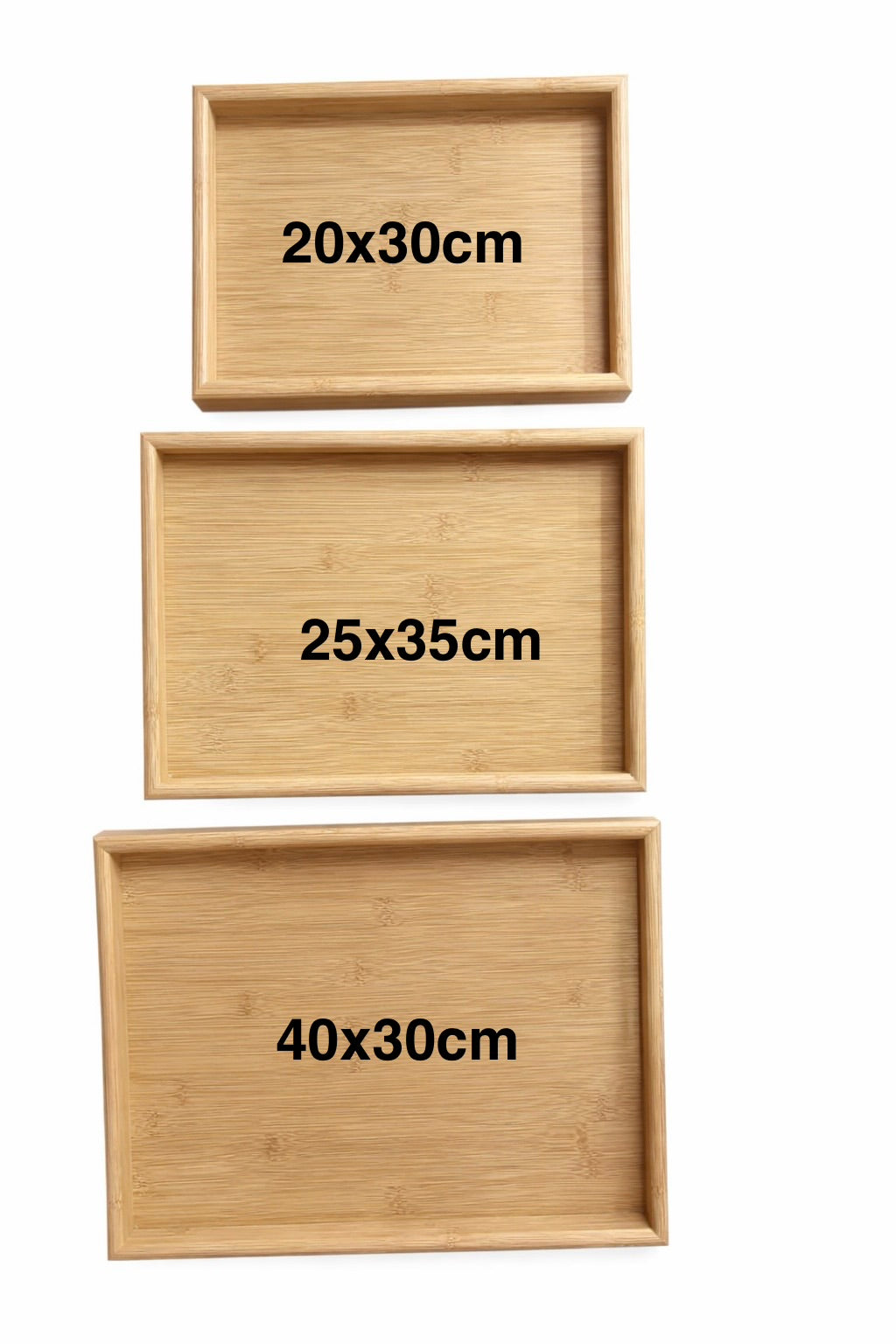 30x40cm Dikdörtgen Ahşap Mozaik Çalışma Tepsisi
