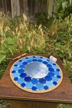 34x34cm Yuvarlak Hegza Pleksi Aynalı Yetişkin Set (Renk Seçenekli)