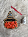 Pumpkin-Shaped Kids' Mosaic Set