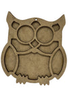 Owl Themed Mosaic Base