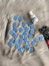 BM-12 Baby Blue Artistic Mosaic 25x25