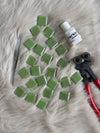 BM-19 Pistachio Green Artistic Mosaic 25x25