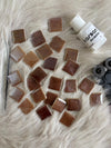 BM-30 Metallic Coffee Artistic Mosaic 25x25
