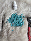 CM-27 Light Turquoise Artistic Mosaic 10x10mm