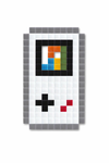 Game Console PixelArt Mosaic Set