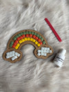 Rainbow Figure Children's Mosaic Set